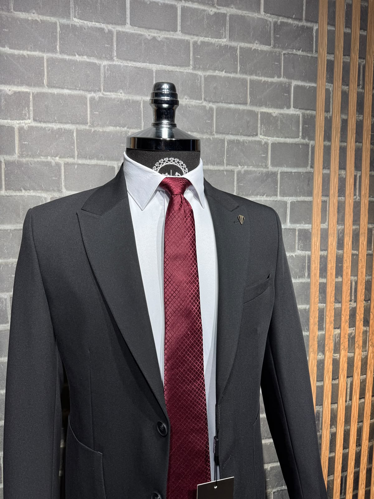 Dupont Erkek Torba Cep Takım Elbise Slim Fit 6 Drop