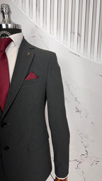 Dupont Slim Fit Mono Yaka Erkek 2'li Takım Elbise