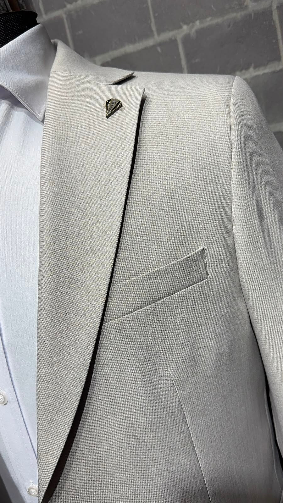 Dupont Slim Fit 6 Drop Yarım Astar Çift Yırtmaç 2'li Takım Elbise