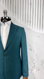 Dupont Slim Fit Kırlangıç Yaka Torba Cep Takım Elbise