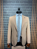Dupont Erkek Torba Cep Puntolu Takım Elbise Slim Fit 6 Drop