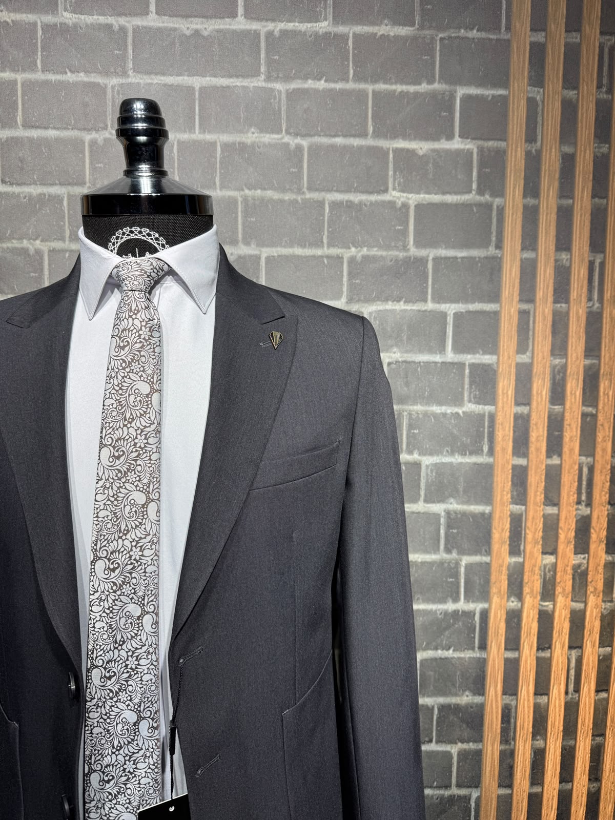 Dupont Erkek Torba Cep Takım Elbise Slim Fit 6 Drop