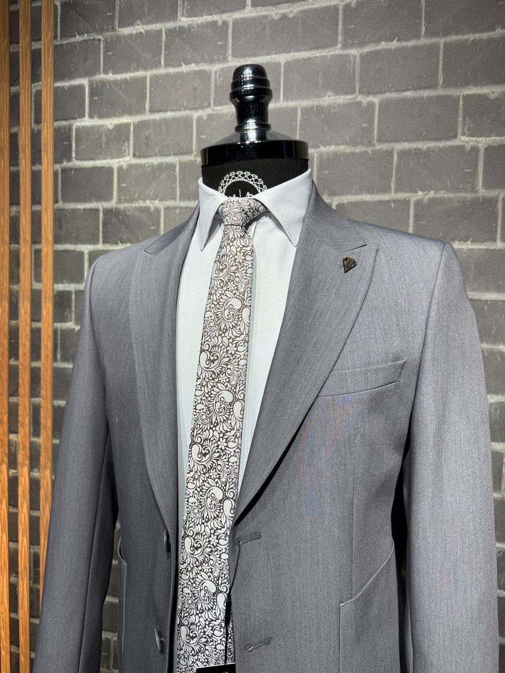 Dupont Erkek Torba Cep Takım Elbise Slim Fit 6 Drop
