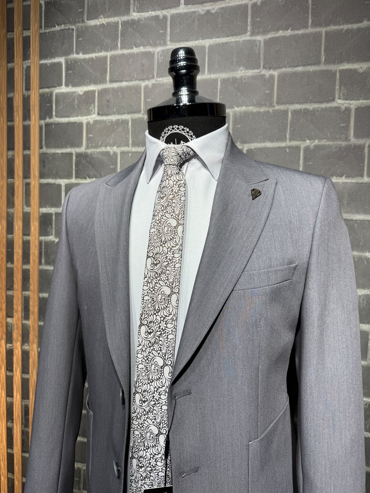Dupont Erkek Torba Cep Takım Elbise Slim Fit 6 Drop