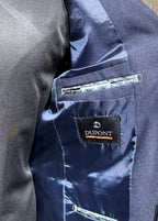 Dupont Slim Fit 6 Drop Yarım Astar Çift Yırtmaç 2'li Takım Elbise