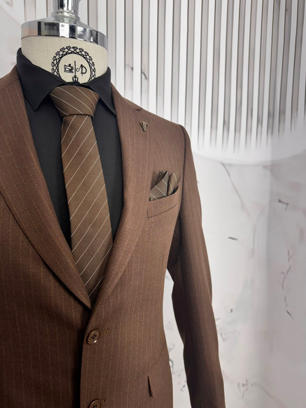 Dupont Slim Fit Mono Yaka Erkek 2'li Takım Elbise