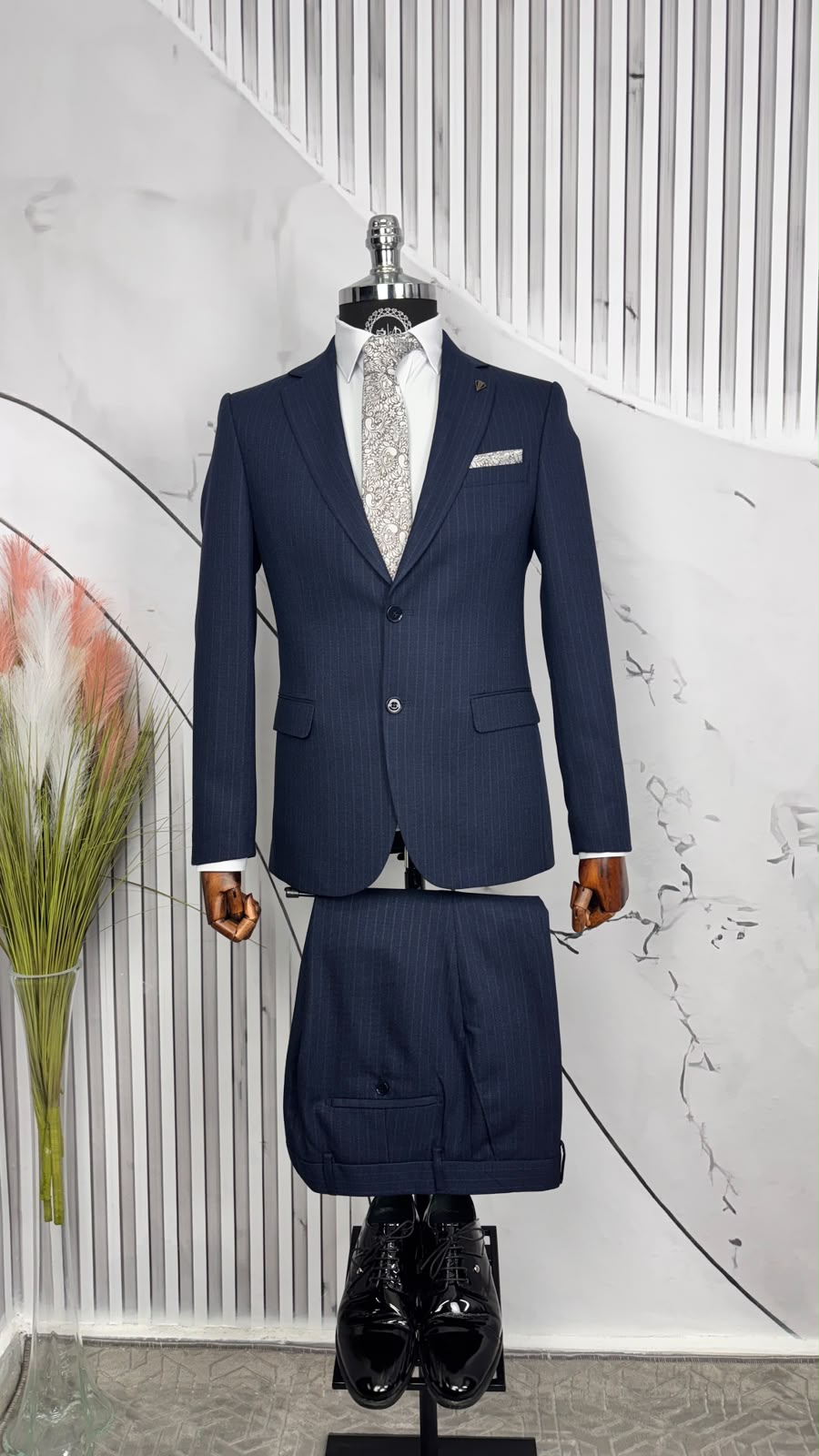 Dupont Slim Fit Mono Yaka Erkek 2'li Takım Elbise