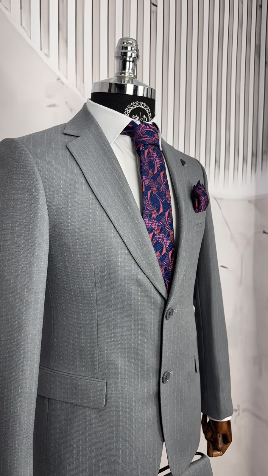 Dupont Slim Fit Mono Yaka Erkek 2'li Takım Elbise