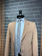 Dupont Erkek Torba Cep Takım Elbise Slim Fit 6 Drop