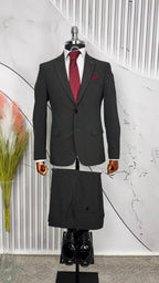 Dupont Slim Fit Mono Yaka Erkek 2'li Takım Elbise