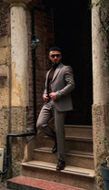 Dupont Slim Fit 6 Drop Yarım Astar Çift Yırtmaç 2'li Takım Elbise