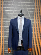 Dupont Erkek Torba Cep Takım Elbise Slim Fit 6 Drop