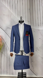 Dupont Slim Fit Kırlangıç Yaka Torba Cep Takım Elbise