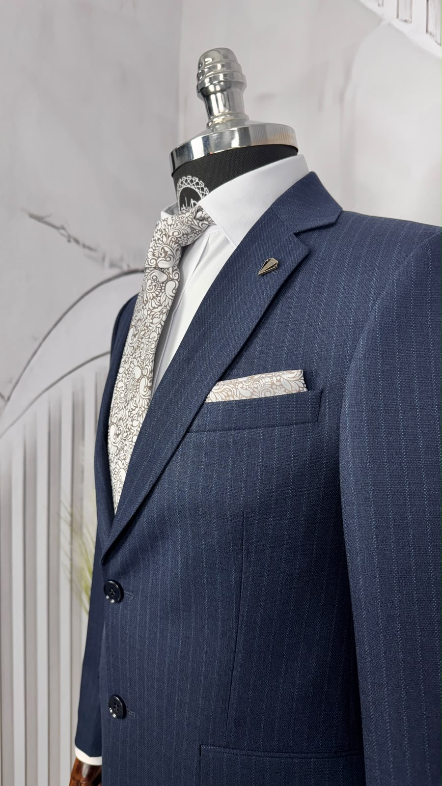 Dupont Slim Fit Mono Yaka Erkek 2'li Takım Elbise