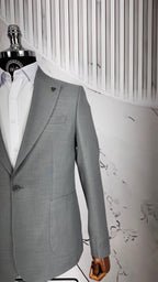 Dupont Slim Fit Kırlangıç Yaka Torba Cep Takım Elbise