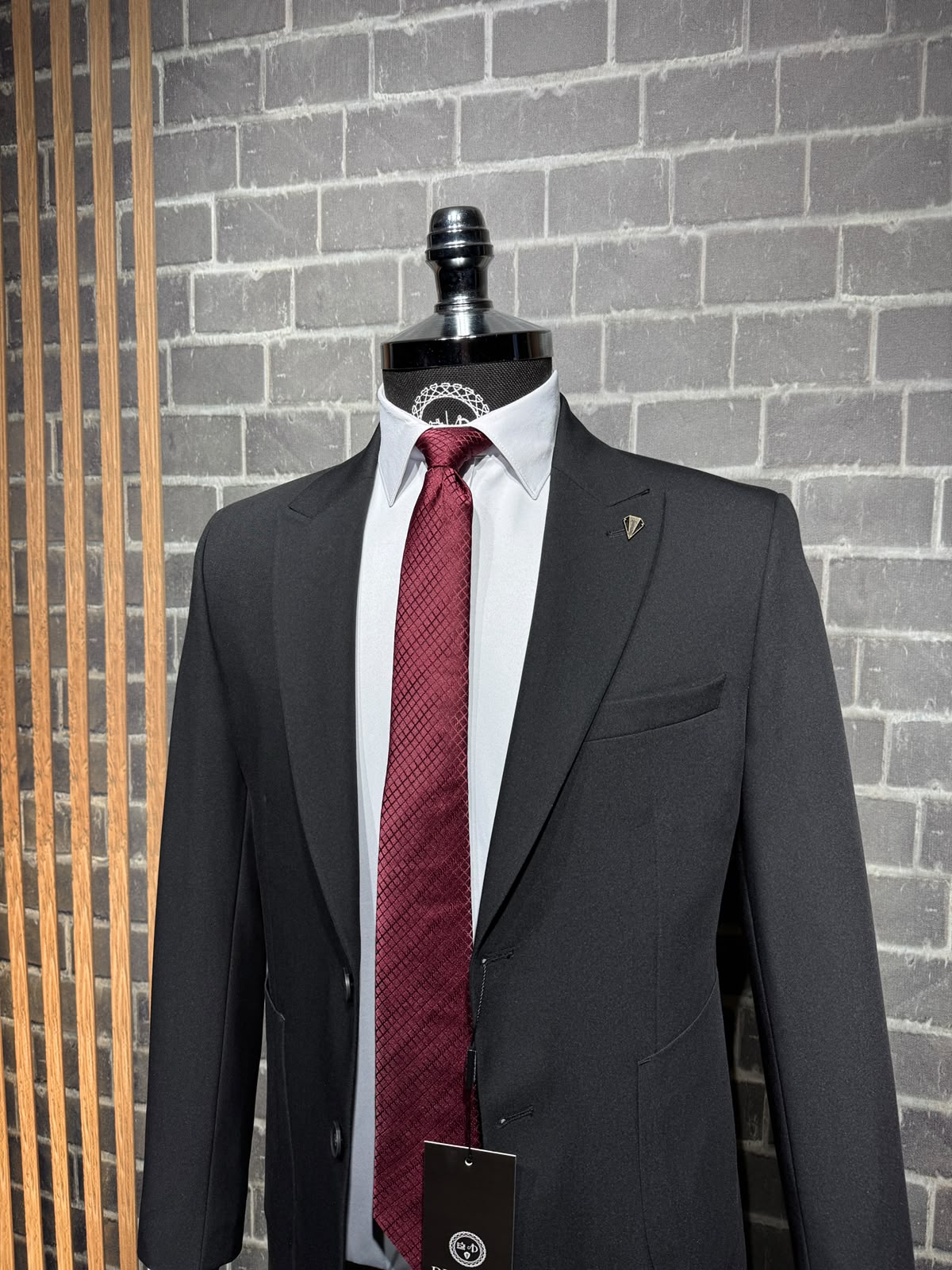 Dupont Erkek Torba Cep Takım Elbise Slim Fit 6 Drop